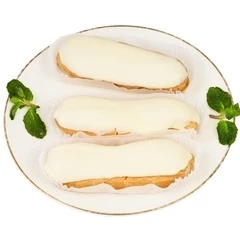 Эклер ванильный с рикоттой 3шт