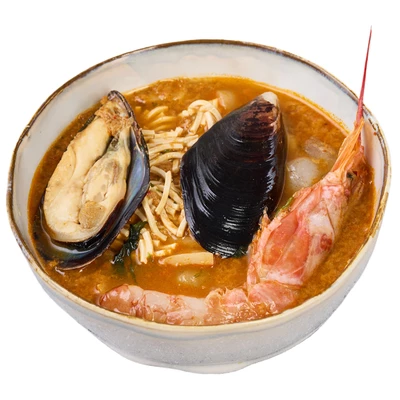 Суп Лакса с морепродуктами Деликатеска 400г-0}