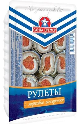Рулет из филе сельди, 240г-0}