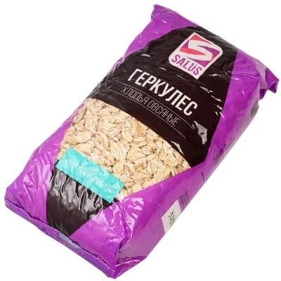 Овсяные хлопья Геркулес Salus 400г-1}