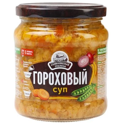 Суп Гороховый Семилукская трапеза 470г-0}