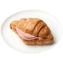 thumb-Круассан с ветчиной из мяса индейки и плавленым сыром Деликатеска 120г-0}