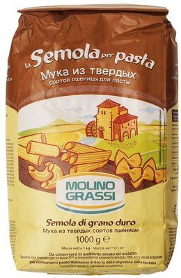 Пшеничная мука из твердых сортов пшеницы для пасты Semola Molino Grassi ...