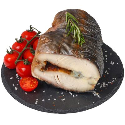 Осетр горячего копчения ~600г-0}