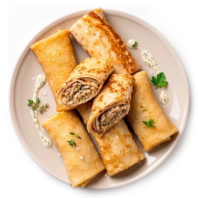 Блинчики с курицей Деликатеска 600г-0}