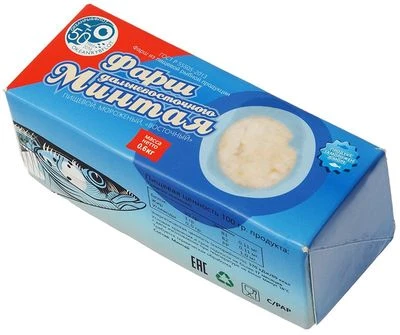 Фарш минтая дальневосточного 600г-0}