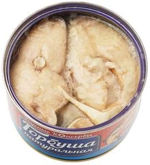 Горбуша натуральная Вкусные консервы 245г
