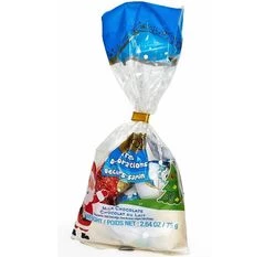 Ассорти елочных игрушек из молочного шоколада Jacquot Франция 75г