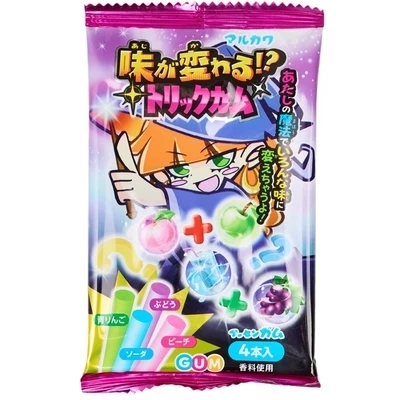 Резинка жевательная Marukawa Волшебница Ассорти Япония 10г-0}