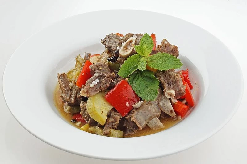 Рагу из молодого козленка