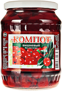 Компот вишневый 680г