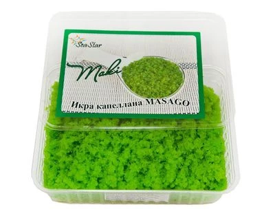 Икра Масаго Маки зеленая, 500г-0}