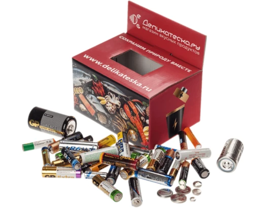 Сервис по сбору и переработке батареек