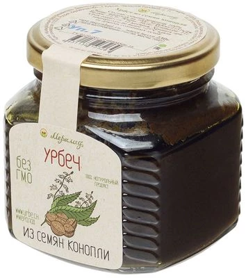 Урбеч из семян конопли 230г-0}