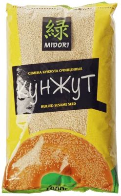 Кунжутное семя белое необжаренное Индия 1кг-0}
