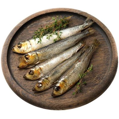 Салака горячего копчения Деликатеска 200г-0}