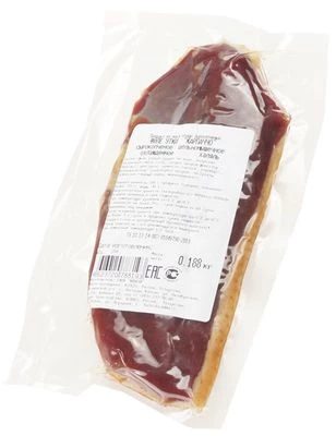 Карпаччо из филе утки сыровяленое охлажденное халяль ~200г-1}