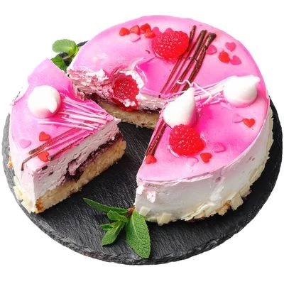 Торт Малиновое озеро Деликатеска 460г-1}