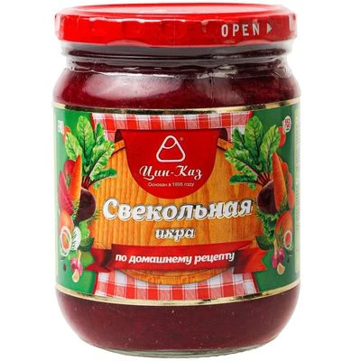 Икра Свекольная Цин-Каз Казахстан 530г-0}