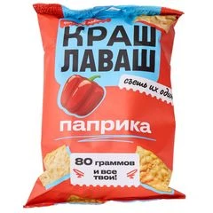 Чипсы из лаваша Краш Лаваш Паприка 80г