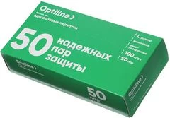 Перчатки виниловые  L 100шт