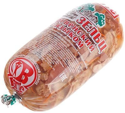 Зельц Деревенский с языком ~ 800г-0}