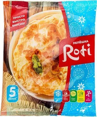 Лепешка Roti 450г свежего изготовления купить в Москве по выгодной цене ...
