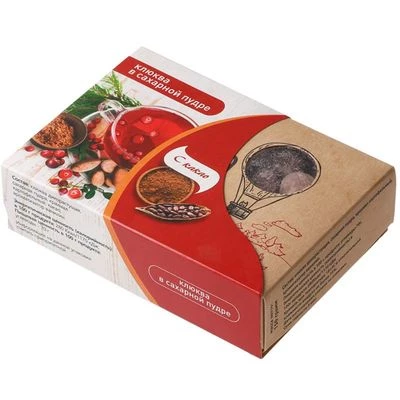 Клюква в сахарной пудре с какао 150г-1}