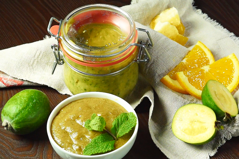 Холодное варенье и джем из фейхоа