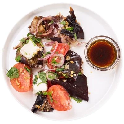 Салат с баклажанами Деликатеска 195г-0}