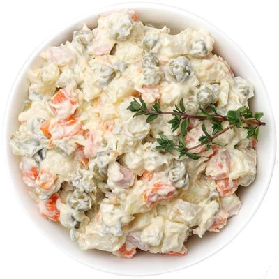 Салат Оливье с ветчиной Деликатеска 1кг-0}