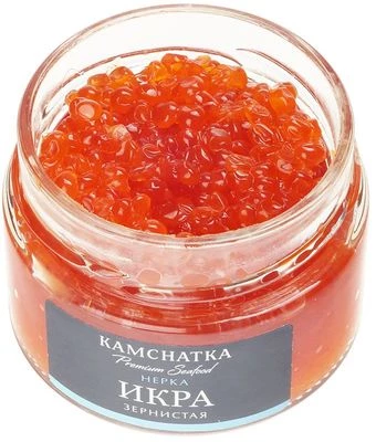 Икра нерки зернистая соленая 200г-1}