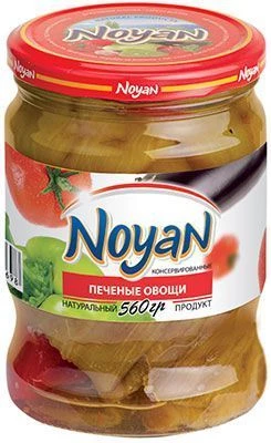 Овощи печеные без консервантов натуральные ингредиенты Noyan Армения 560г-0}