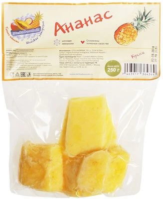 Ананас замороженный 250г-1}