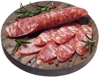 Колбаса Салями Домашняя сырокопченая ~200г-0}