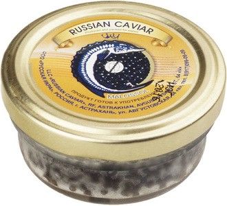 Икра осетровая черная без консервантов 50г
