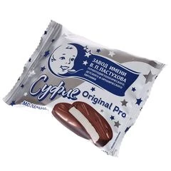 Суфле молочное с ванилью в молочном бельгийском шоколаде 30г 