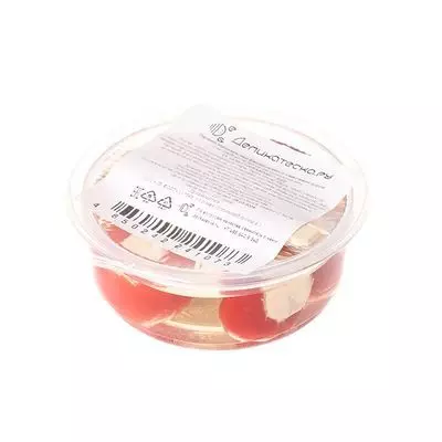 Перчики черри красные фаршированные сливочным сыром 200г - купить в ...