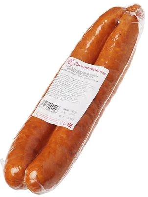 Колбаса полукопченая Казачья трапеза ~400г-1}