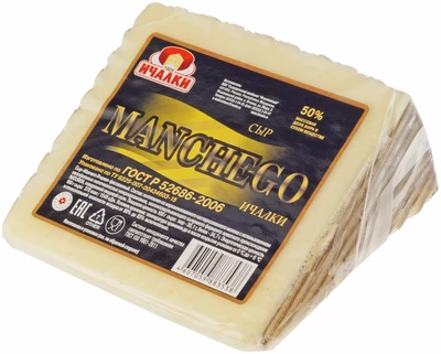 Сыр Манчего 50% жир. ~170г-1}