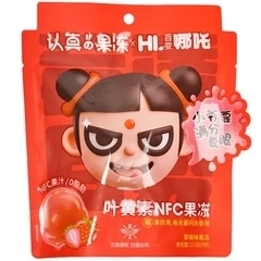 Желе из сока Nfc Dha лютеин со вкусом клубники Китай 115г