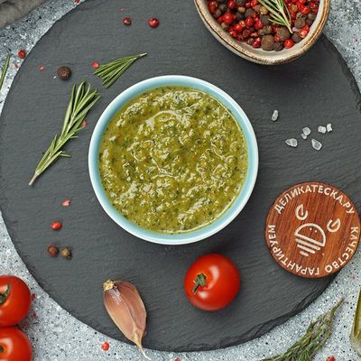 Соус Чимичурри от Шефа ручная работа авторский рецепт Деликатеска 80г-0}