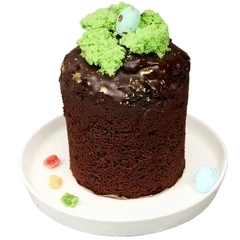 Кулич Пасхальный Шоколадный брауни Деликатеска 450г