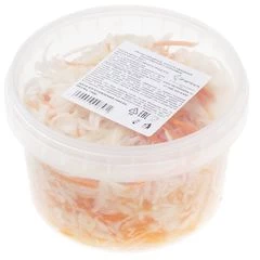 Капуста квашеная с морковью Деликатеска 500г 