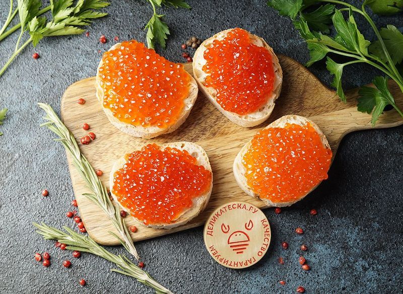 Красная икра - качество дарит удовольствие!