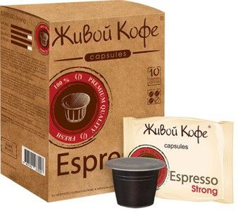 Кофе Живой Эспрессо Strong 50г