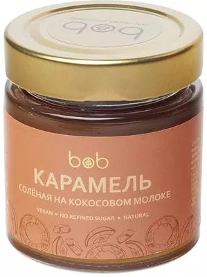 Паста соленая карамель на кокосовом молоке 200г