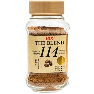 Кофе натуральный растворимый сублимированный Бленд 114 Япония 70г-0}