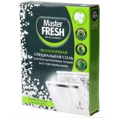 Соль для посудомоечных машин гранулированная Master Fresh 1кг