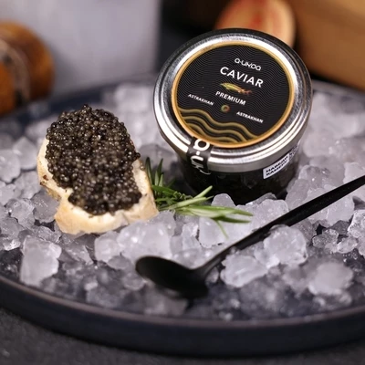 Икра черная осетровая забойная 100г-0}